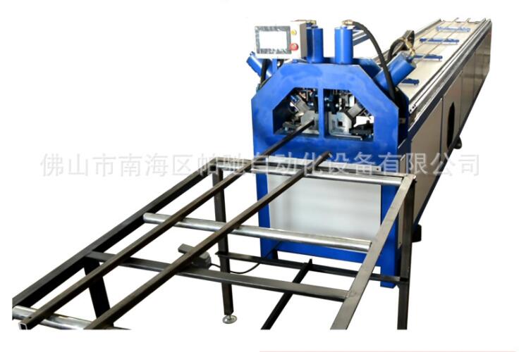 帕馳 方管自動沖孔剪切一次成型 P-10高速打孔全自動送料機械設(shè)備